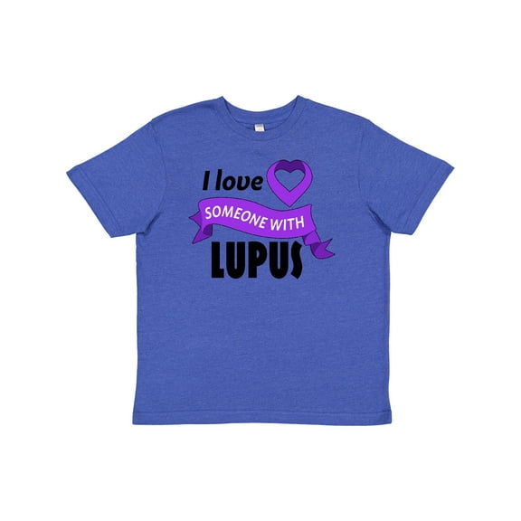 Inktastic I Love Someone with Lupus Youth T-Shirt