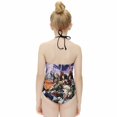 thumbnail image 4 of Animation My Hero Academia Children's One-piece Swimwear Halterneck Swimsuit Summer Beach Girl's Bathing Suits Breathable Beachwear, 4 of 7