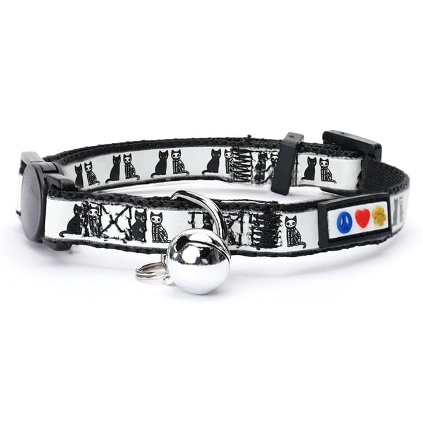 Collar para gatos Pawtitas Halloween que brilla en la oscuridad