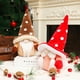 thumbnail image 2 of Cateissary Gnomo muñeca Navidad colgante escritorio ornamento mano de obra dulce regalo tela de larga duración atractivo multiusos decoración Kits de decoración para fiestas Rojo, 2 of 6