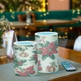 thumbnail image 3 of Yayeee Flameless Candles with Remote Flickering Battery Operated Multi Color Changing, Christmas Poinsettia, 3 of 7