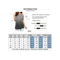 thumbnail image 2 of Hymorin Gradient Print Women Cold Shoulder Round Neck Short Sleeve T-Shirts, 2 of 3