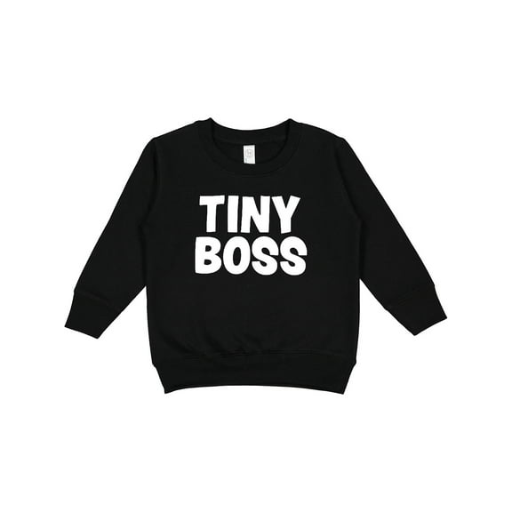 Inktastic Tiny Boss Toddler Sweatshirt