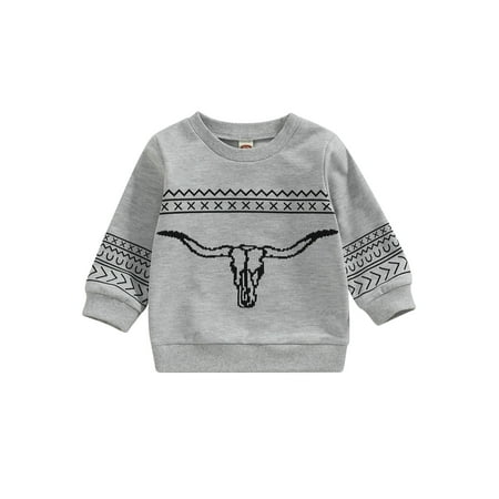 Qtinghua Western Baby Girl Boy Clothes Cow Print Sweatshirt Top Letter Print Sweater Shirts Fall Winter Outfits Gray 3-4 Years
Qtinghua Western Baby Girl Boy Clothes Cow Print Sweatshirt Top Letter Print Sweater Shirts Fall Winter Outfits Gray 3-4 Years