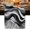 Silver, variant on Abstract Waves Table Runner 108 Inches Long, Black Grey Modern Geometric Striped Kitchen Coffee Dining Table Decoration for Home Party Birthday Wedding Home Decor 13x108 Inches