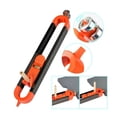 thumbnail image 2 of Adjustable Locking Contour Gauge with ABS Construction - 233mm Woodworking Precision Tool for Irregular Shapes, Arc Measurement & Contour Drawing, Includes Pencil for Smooth Scribing, Ideal for, 2 of 6