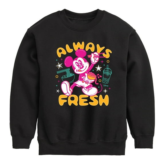 Disney - Always Fresh - Toddler & Youth Crewneck Fleece Sweatshirt