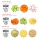 thumbnail image 2 of Cateissary Rebanadora Manual multifuncional, rallador rotatorio de queso, trituradora de zanahorias, peladores de frutas de cocina, accesorios, Cocina y Comedor, 2 of 6