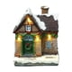 thumbnail image 2 of Navidad mini size led Decoración de Estatua Micro para de Navidad Festivales de inauguración de de interior Puerta izquierda CUTICAT  Casa de miniaturas de resina, 2 of 7