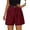 Wine Red, variant on PRETTYGARDEN Shorts for Women Dressy Summer Elastic High Waisted Wide Leg Business Casual Work Shorts with Pockets