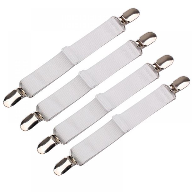 4 Pcs Adjustable Elastic Mattress Cover Corner Support Clip Bed Sheet