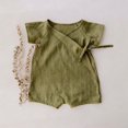 thumbnail image 2 of Shachafan Baby Girls Romper Short Sleeve Jumpsuit Summer Bodysuit Baby Girl Patriotic Clothes, 2 of 3
