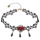 thumbnail image 1 of Collar de Halloween Rose Choker Choker Cuello Cuello Cristal Beads Colgante Cuello Cadena, 1 of 4