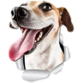 thumbnail image 1 of Calcomanías de pared ZHAOCHENG perro Jack Russell paquete de 2 3D, 1 of 5