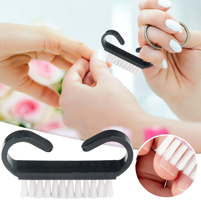 Handle Nail Brush Hand Fingernail Brush Cleaner Scrubbing Kit Pedicure for  Toes and Nails Men Women Christmas Gift 
