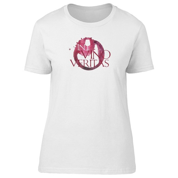 In Vino Veritas Logo Tee Women's -Image by Shutterstock