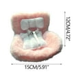 thumbnail image 3 of Sltwyw Car Seat for Dolls, Doll Car Seat with Air Vent Clip for 17cm Dolls, Decorative Sofa Seat with Soft Furry Cushion and Headrest for Car, Doll Toy Ornaments Accessories, 3 of 6