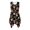 Mexican Theme Sugar Skull Cactus, variant on HELLHERO Asymmetric Hem Midi Dress, American Flag Side Pockets Summer Sleeveless Dress, Round Neck Pleated Sleeveless Sundress for Leisure Travel Vacation