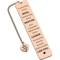 Secret Santa Gifts for Coworker Boss Christmas Gifts for Women Her Boss Lady Women Bosses Day Boss Lady Gifts Bookmark for Women Boss Lady Female Appreciation Farewell Gifts for Women Coworker