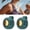 Green+green, variant on 2 Pack Bladeless Clip Fan for Neck & Waist, 360° Surround Cooling Wind, Quiet Rechargeable Mini Design, Perfect for Fishing, Golf, Camping, Travel and All Outdoor Daily Use