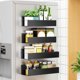 thumbnail image 1 of HAWOO Especieros para Cocina Magn&eacute;tico - Paquete de 4 Estante Organizador Estante Magn&eacute;tico de Metal para Refrigerador Organizador de Cocina para HAWOO Especias Condimentos Frasc, 1 of 8