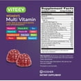thumbnail image 5 of VITEEY Womens Multivitamin Gummies, Immune Support, Raspberry Flavor, 60 Count, 1 Pack, 5 of 7