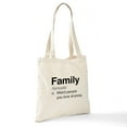 thumbnail image 6 of CafePress - Family Weird People Tote Bag - Unisex Canvas Tote Bag, Beige, 1-Piece, 6 of 6