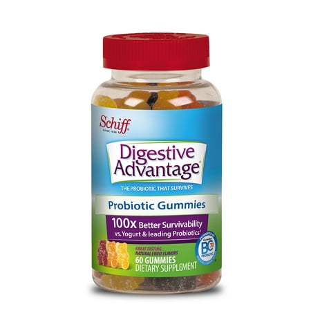 Digestive Advantage Probiotic Gummies, 60 count - Walmart.com