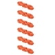 thumbnail image 1 of Paquete de 6 Caminos de Mesa de Naranja Translúcidos de 3 Metros de ., 1 of 5