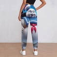 thumbnail image 2 of Cartoon Ghostbusters Stay Puft Womens Sweatpants Joggers Pants Trousers Casual 3D Printing Fashion Sweatpants With Drawstring Closed Bottom Active Sports Track Pants, 2 of 7