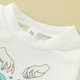 thumbnail image 3 of Gibobby Sudadera de manga larga de invierno para niñas pequeñas(Blanco, 18-24 Meses), 3 of 5