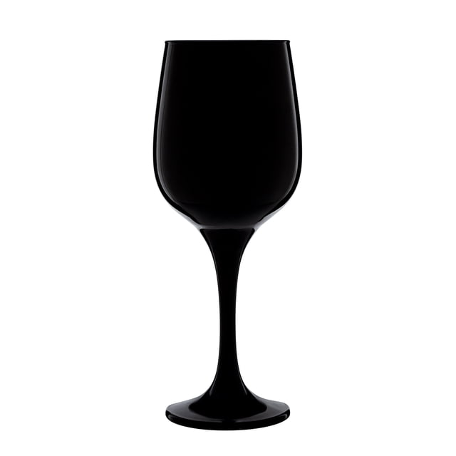 Set 6 Copas vidrio Cristal para Vino Tinto Lav Fame 480ML Color Negro