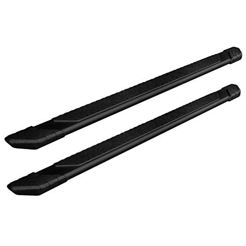 CYC Engineering 1986BLK 5 in. Black Aluminium Tread Steps Brds Only Fits select: 2019-2020 FORD RANGER, 2004-2013 NISSAN TITAN