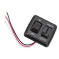 thumbnail image 1 of 12 Volt DC Dimmer Switch, Toggle Dimmer Switch Black  For Trucks, 1 of 8