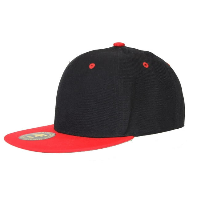 New AF Two Tone Snapback - Black / Red