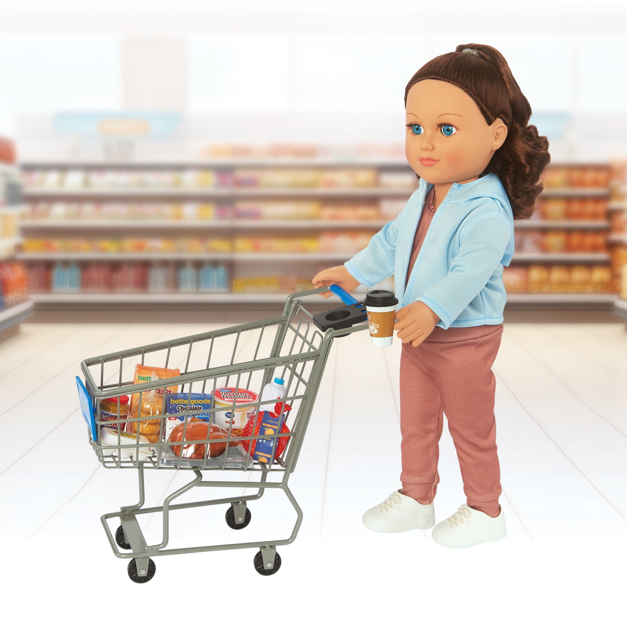My Life As Grocery Shopping Playset for 18-inch Dolls