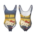 thumbnail image 3 of Hello Kitty Theme Women's One-Piece Coverage Swimsuit, 3 of 8