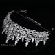 thumbnail image 3 of Tiara de boda de plata para mujer, tiaras y coronas de cristal para mujer, tiaras de boda para novia, corona de reina real, diadema de princesa, tocados de quinceañera para cumpleaños, fiesta de, 3 of 8