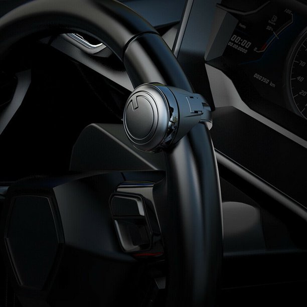 La bola de refuerzo del volante del coche a bordo de 360 grados ayuda a ahorrar trabajo, rodamiento de Metal, bola de refuerzo de dirección