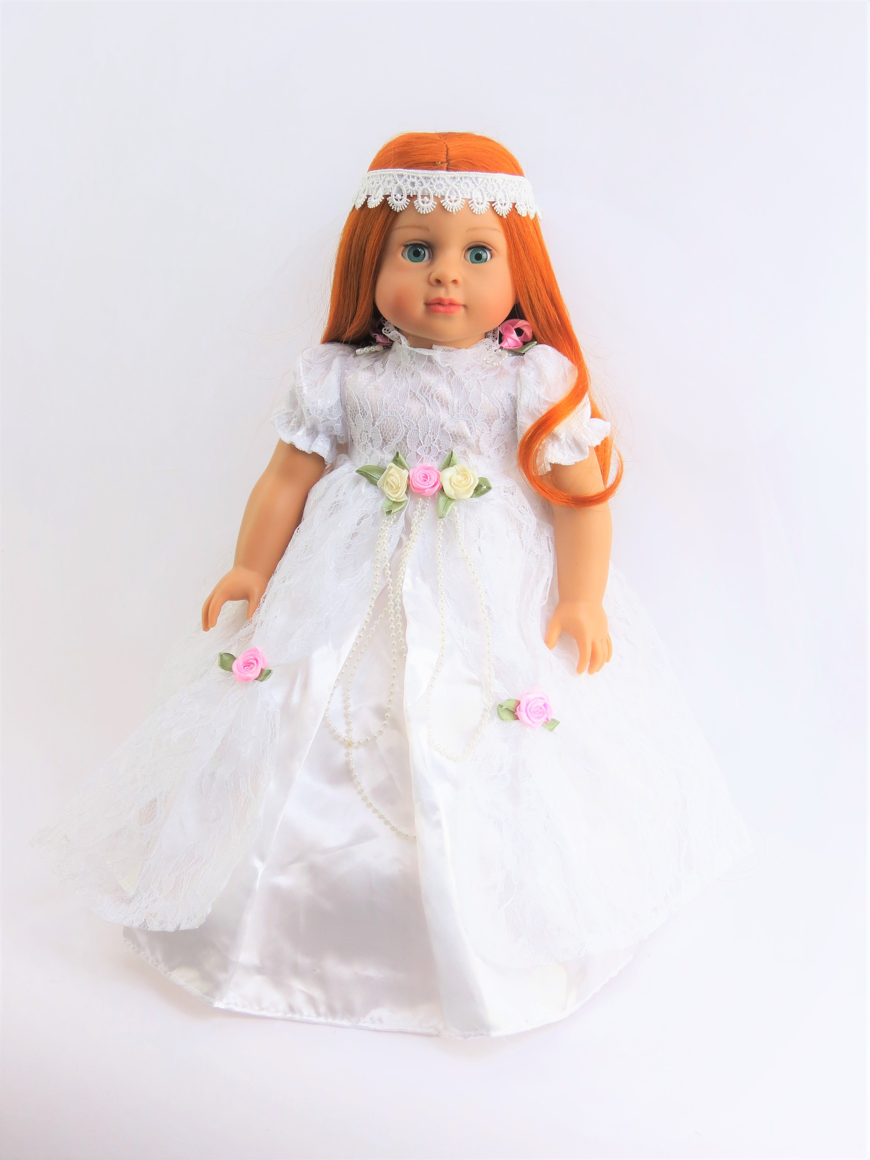 Fits18 inches American Girl fashion Doll Clothes dress Madame Alexander Handmade