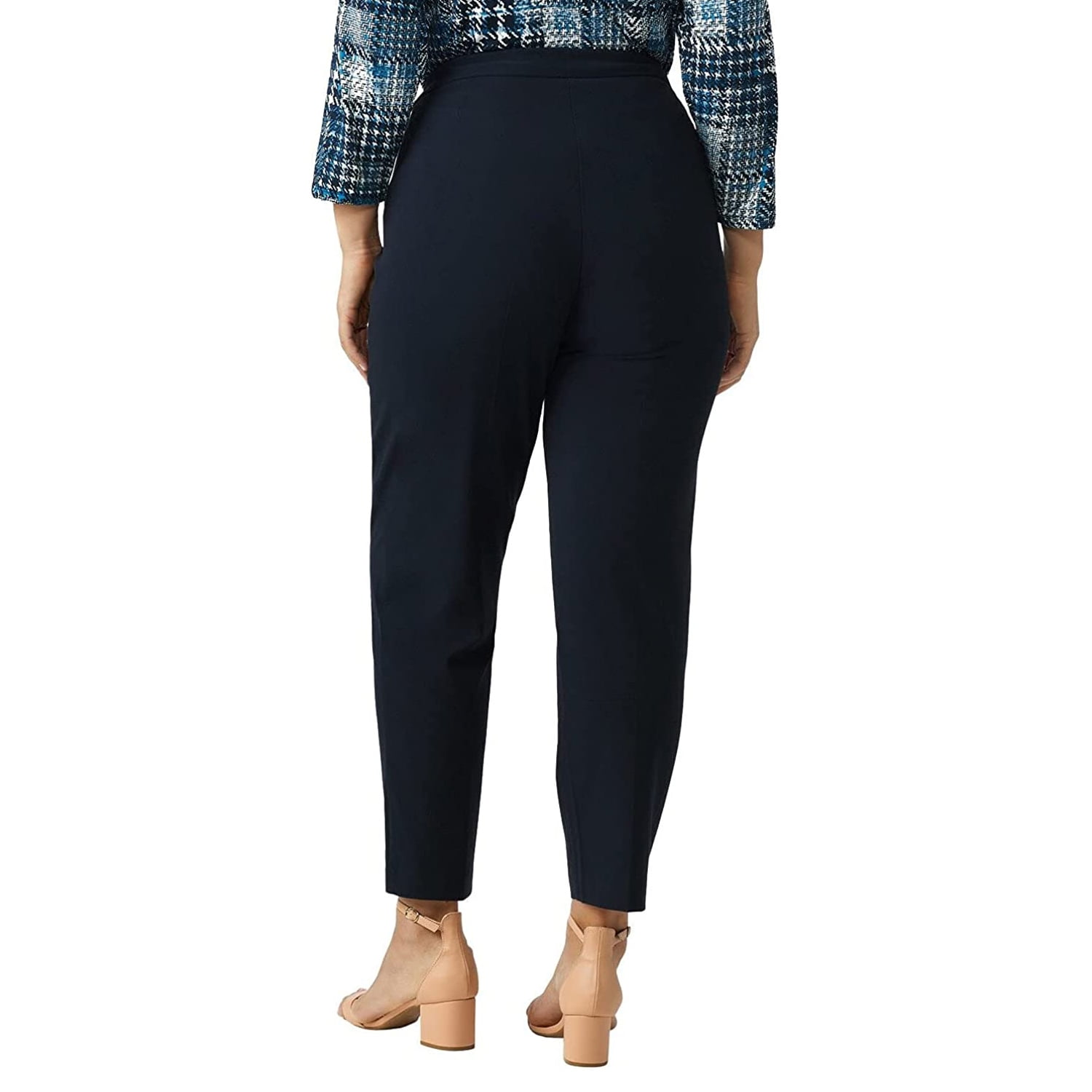 DressBarn Navy Roz Ali Plus Secret Agent Tummy Control Pants
