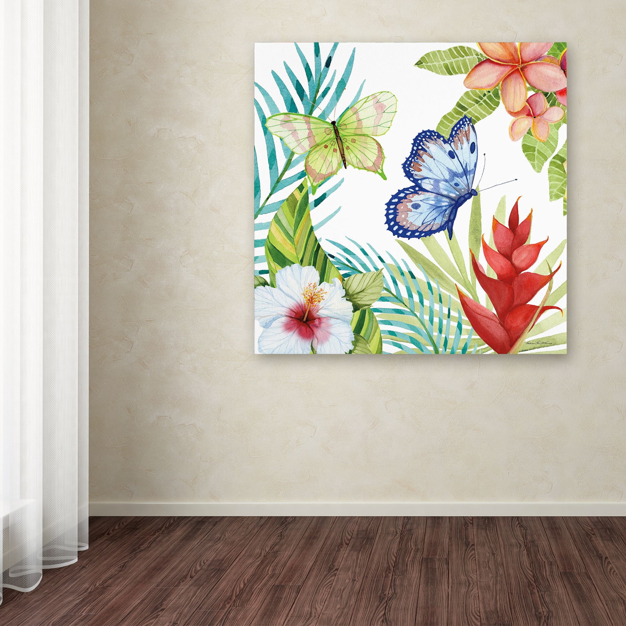 Trademark Fine Art 'Treasures of the Tropics VI' Canvas Art by Kathleen Parr McKenna