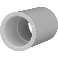 Charlotte Pipe Schedule 40 1/2 in. Slip X 1/2 in. D Slip PVC Coupling 10 pk