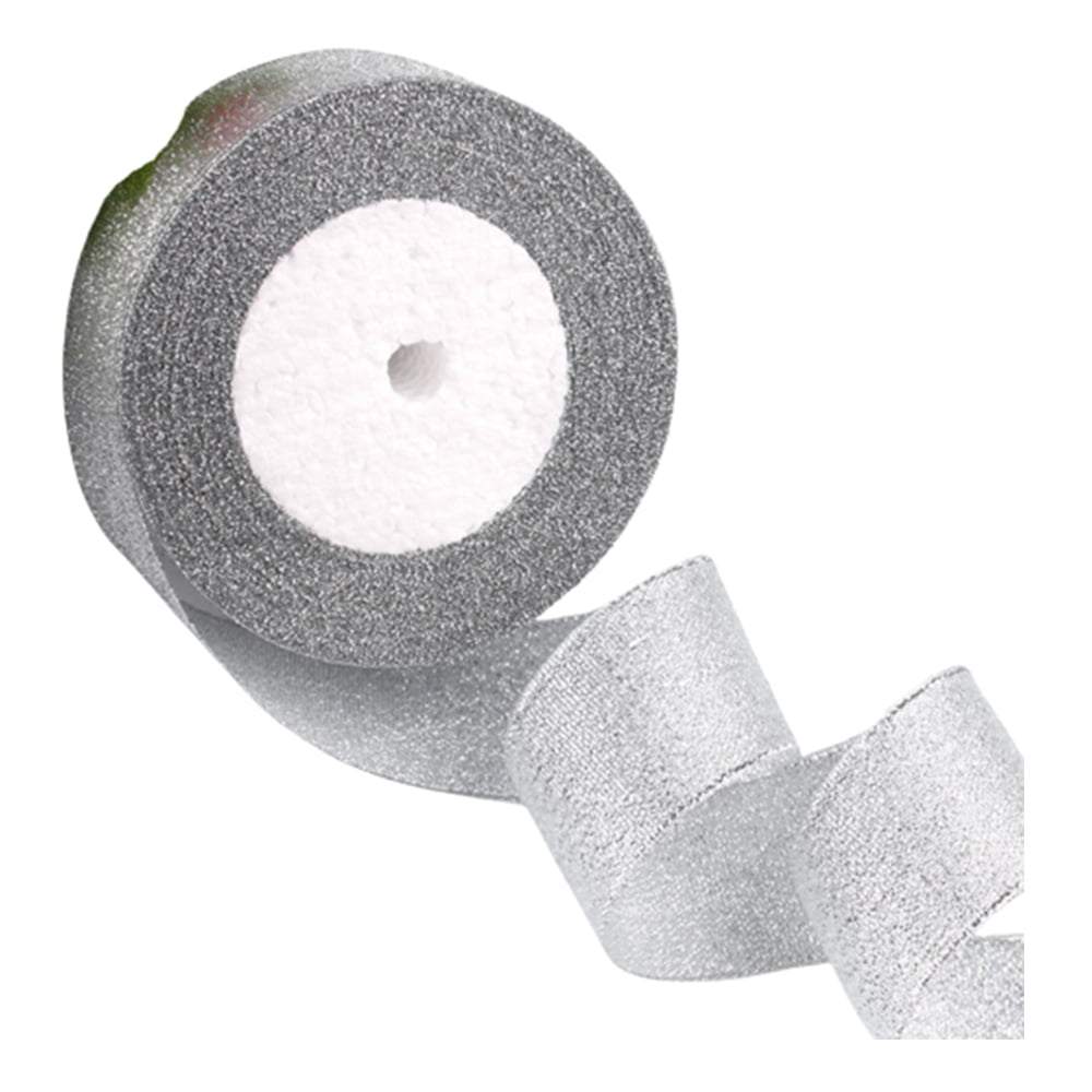 Silver Crepe Paper Streamers 4ct / 32ft each