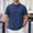 Z1-Navy, variant on Kalauyu Men's Big and Tall Henley T-Shirts Short Sleeve Tee Loose Casual Shirts Basic Linen Tops