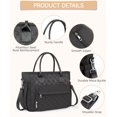 thumbnail image 4 of Insulated Lunch Bags for Women - Large Lunch Tote Bag: Reusable Portable Lunch Box Cooler Bag for Work Picnic Outdoor, 4 of 7