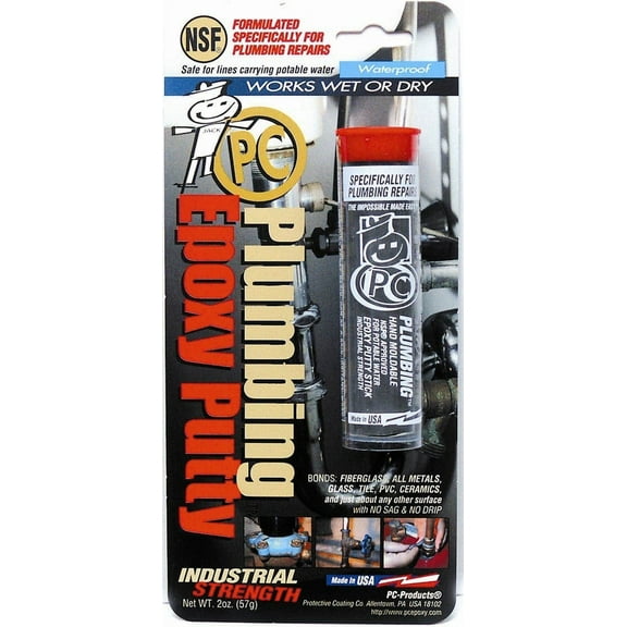 Protective Coating PC-Plumbing High Strength Epoxy - Plumbing Epoxy - 2 oz