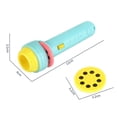 thumbnail image 2 of Flashlight Educational Toy,Kids Projector Flashlight Different Early Education Projector Flashlight Children Projector Flashlight Modern Innovation, 2 of 7