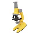 thumbnail image 1 of Experimental Microscope Toy, Children Science Microscope High Definition 3 Magnifications Adjustable Angles With LED For Experiment For Children White,Yellow, 1 of 8
