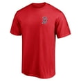 thumbnail image 2 of Men's Red Boston Red Sox Number One Dad T-Shirt, 2 of 3